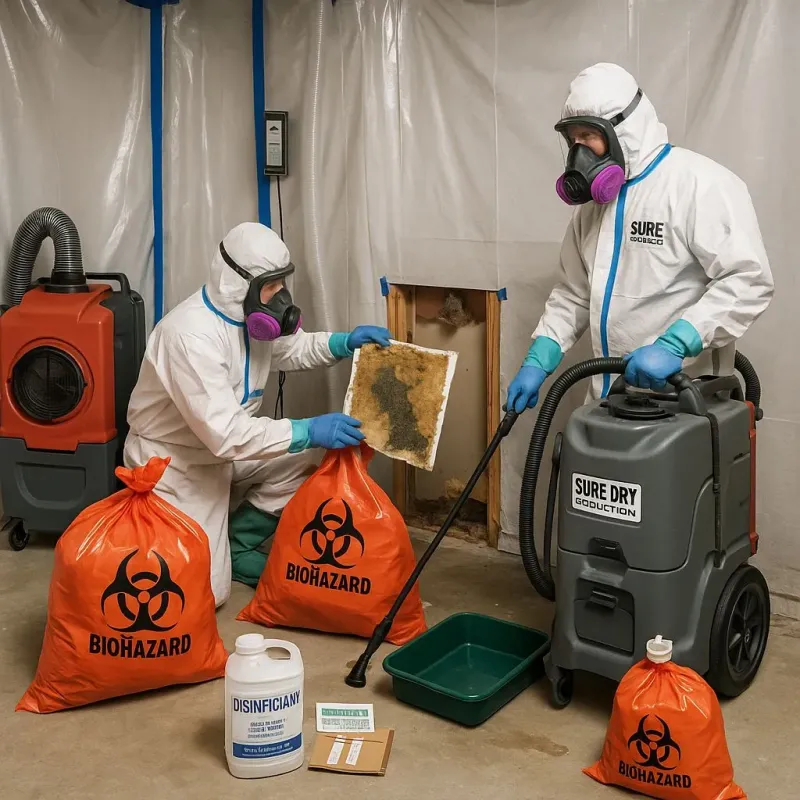 Contaminated Water Handling Protocols process in Fisher, IL